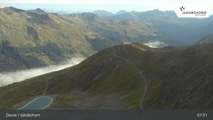 Archiv Foto Webcam Jakobshorn Gipfel (2590 m)