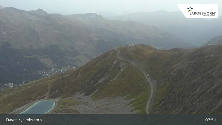 Archiv Foto Webcam Jakobshorn Gipfel (2590 m)