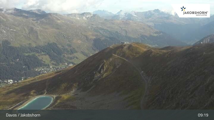 Archiv Foto Webcam Jakobshorn Gipfel (2590 m)
