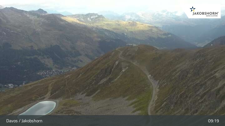 Archiv Foto Webcam Jakobshorn Gipfel (2590 m)