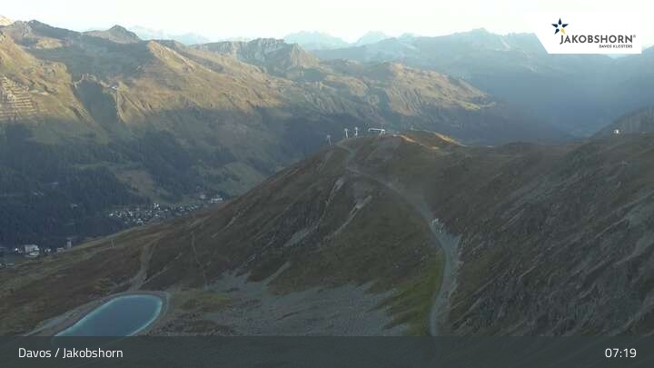 Archiv Foto Webcam Jakobshorn Gipfel (2590 m)