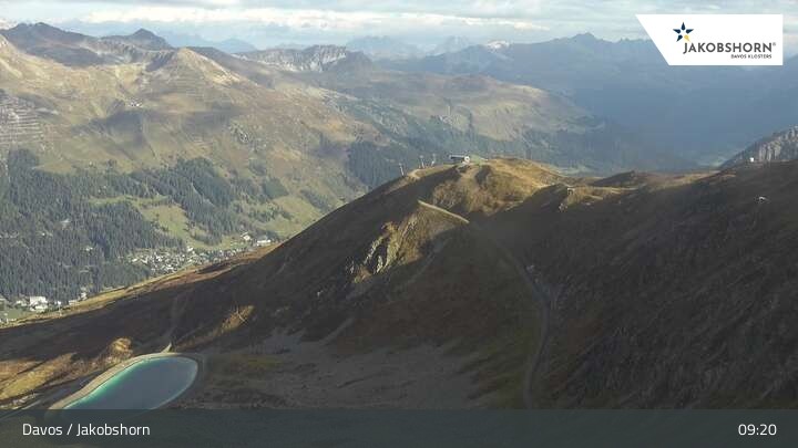 Archived image Webcam Davos Klosters: Jakobshorn mountain (2590 m)