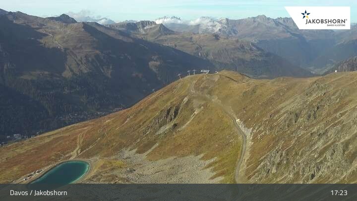 Archived image Webcam Davos Klosters: Jakobshorn mountain (2590 m)