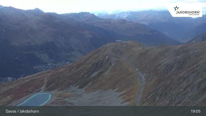Archiv Foto Webcam Jakobshorn Gipfel (2590 m)