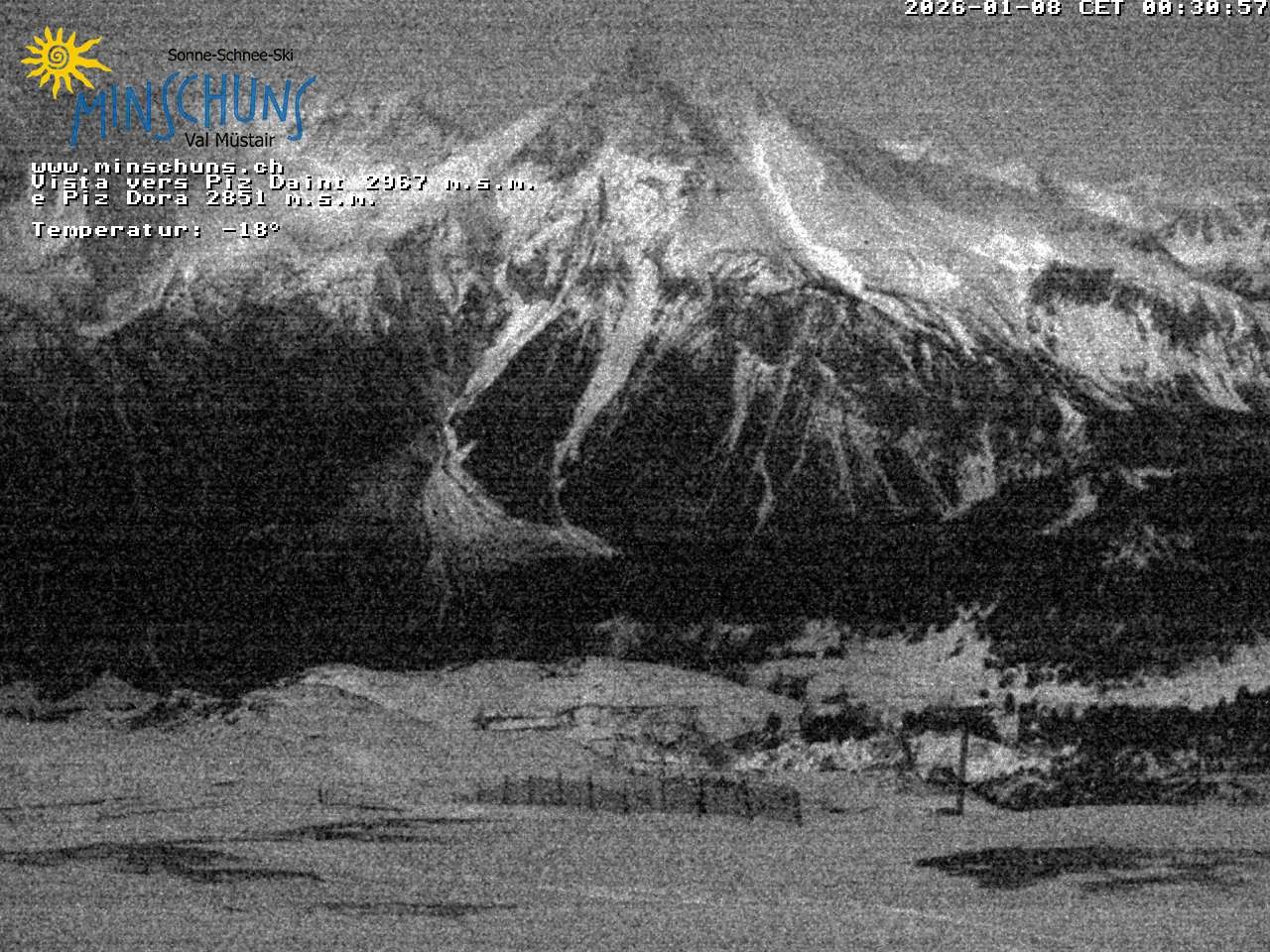 Archiv Foto Webcam Minschuns / Val Müstair