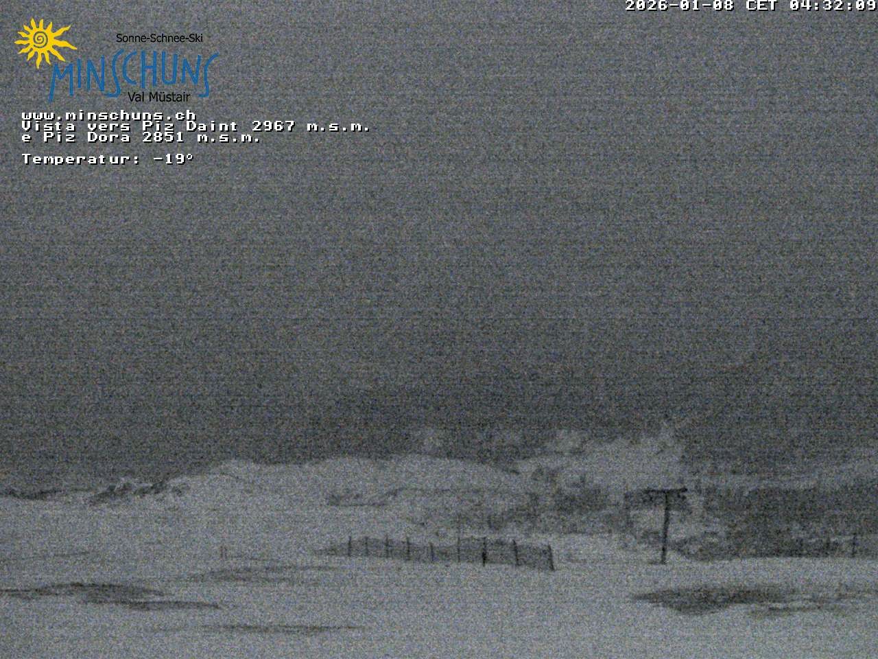 Archiv Foto Webcam Minschuns / Val Müstair