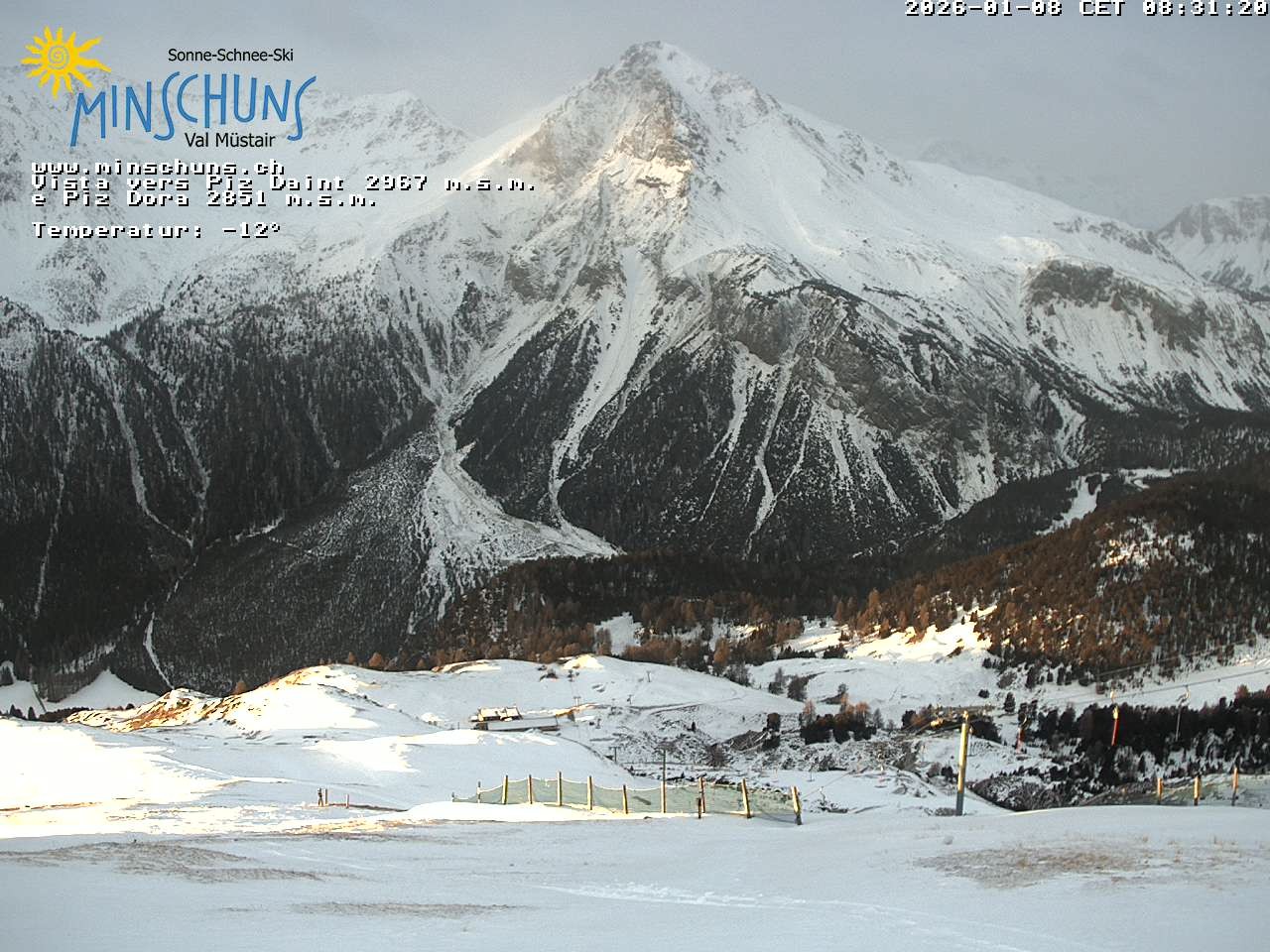 Archiv Foto Webcam Minschuns / Val Müstair