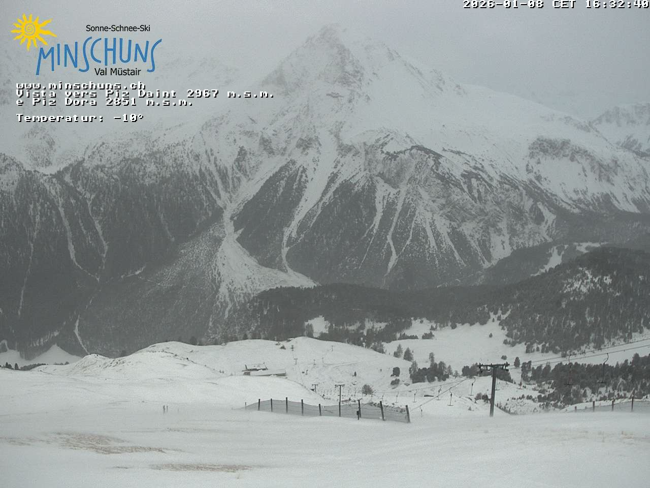 Archiv Foto Webcam Minschuns / Val Müstair