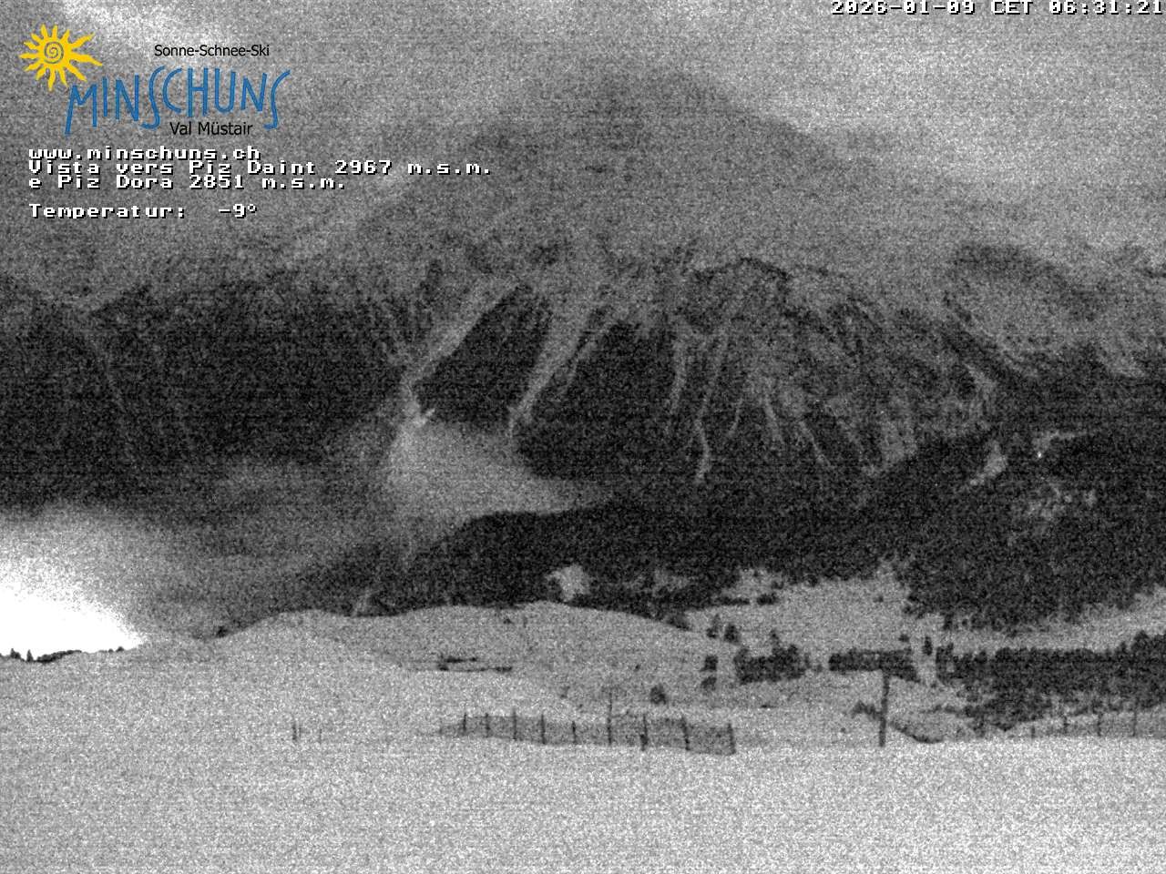 Archiv Foto Webcam Minschuns / Val Müstair