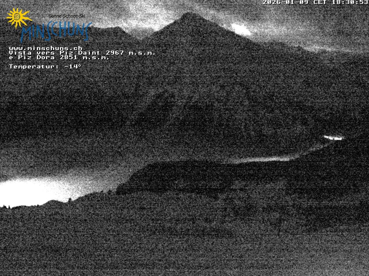 Archiv Foto Webcam Minschuns / Val Müstair