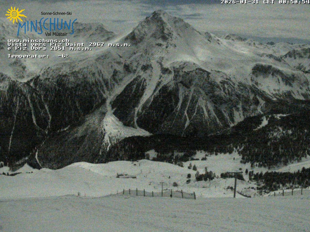 Archiv Foto Webcam Minschuns / Val Müstair