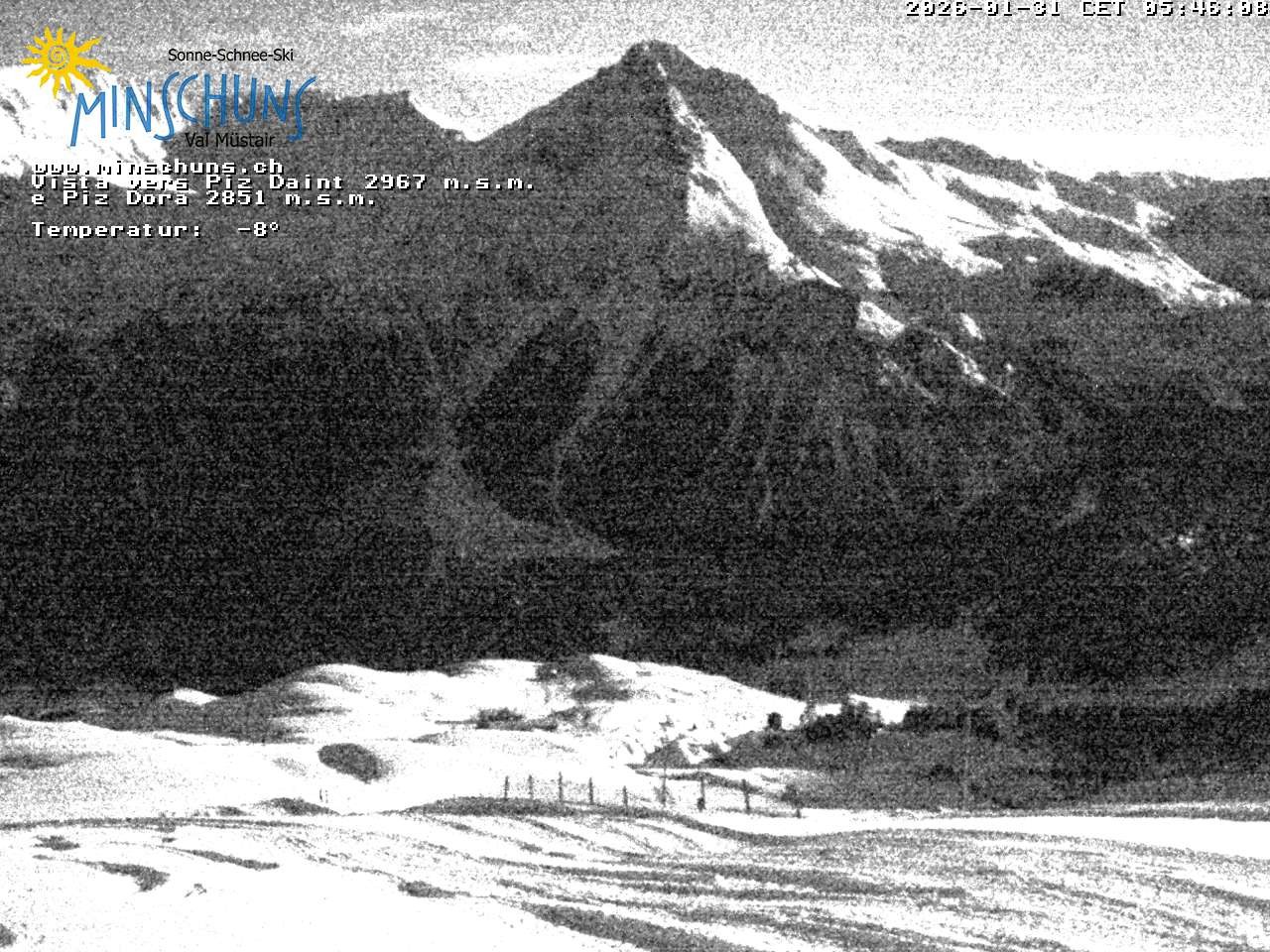 Archiv Foto Webcam Minschuns / Val Müstair