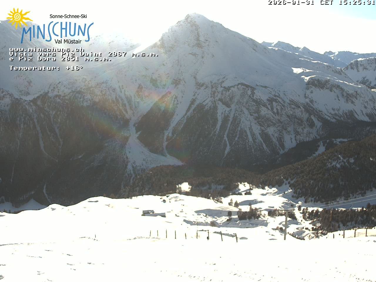 Archiv Foto Webcam Minschuns / Val Müstair