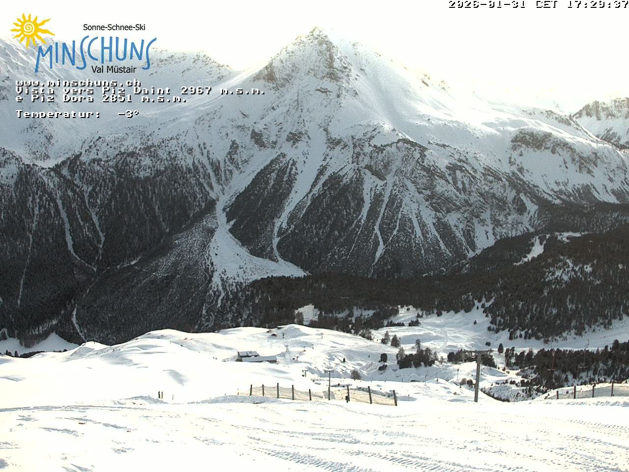 Archiv Foto Webcam Minschuns / Val Müstair
