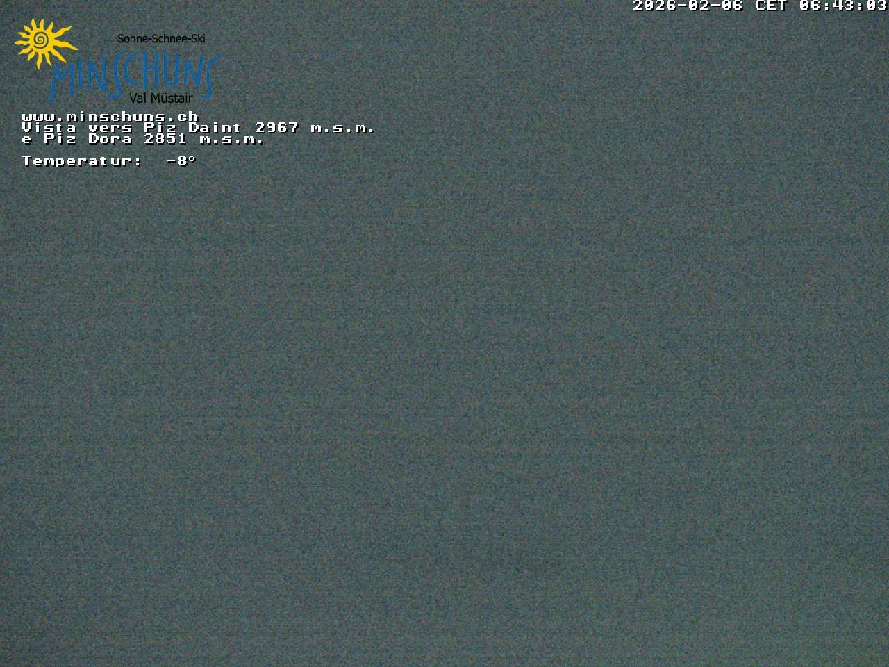 Archiv Foto Webcam Minschuns / Val Müstair