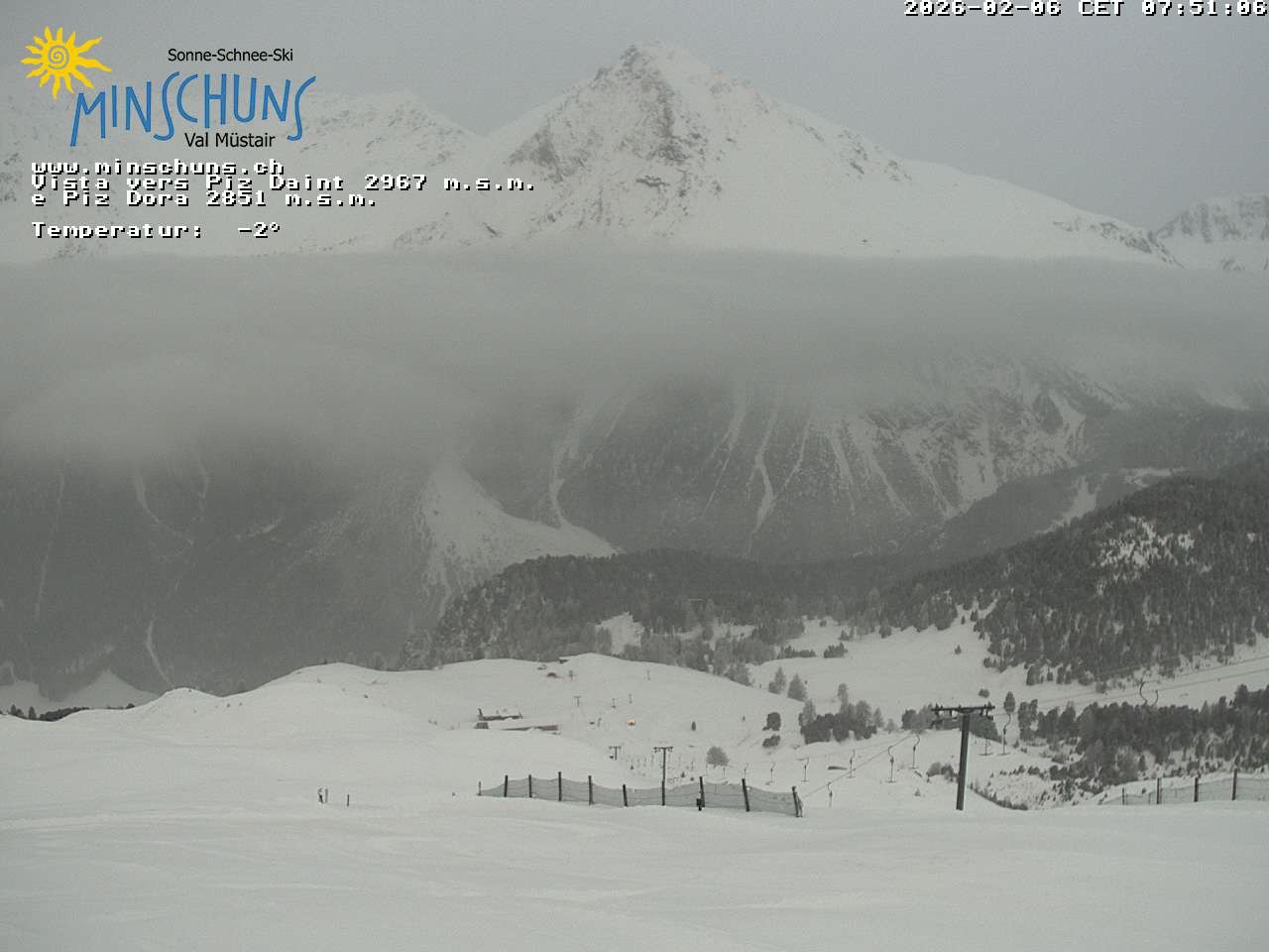 Archiv Foto Webcam Minschuns / Val Müstair