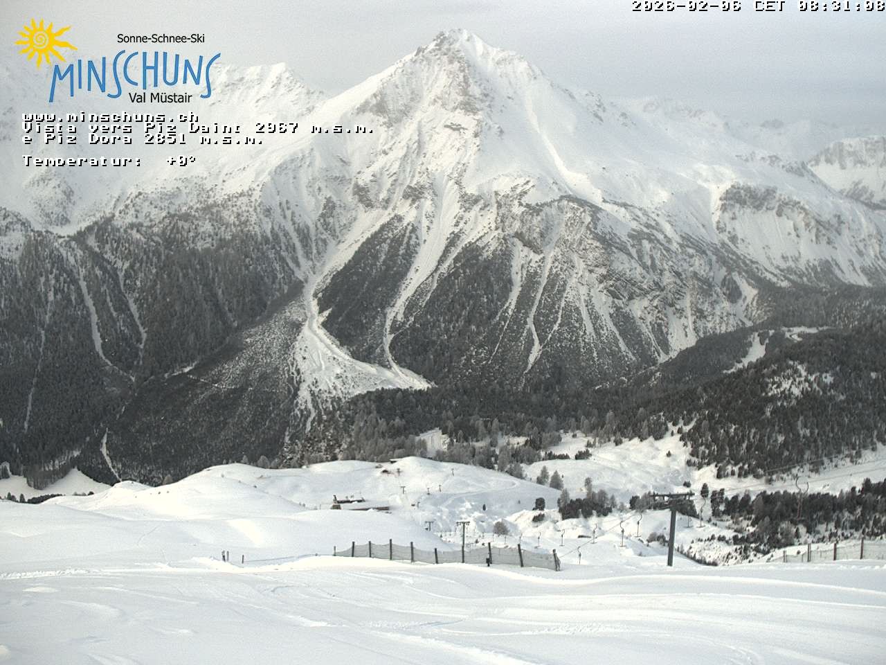 Archiv Foto Webcam Minschuns / Val Müstair