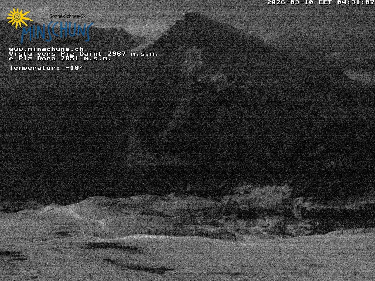 Archiv Foto Webcam Minschuns / Val Müstair