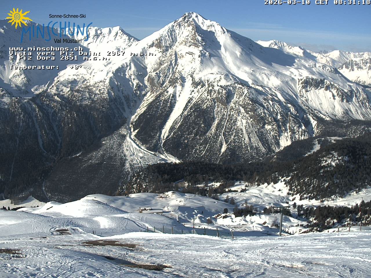 Archiv Foto Webcam Minschuns / Val Müstair