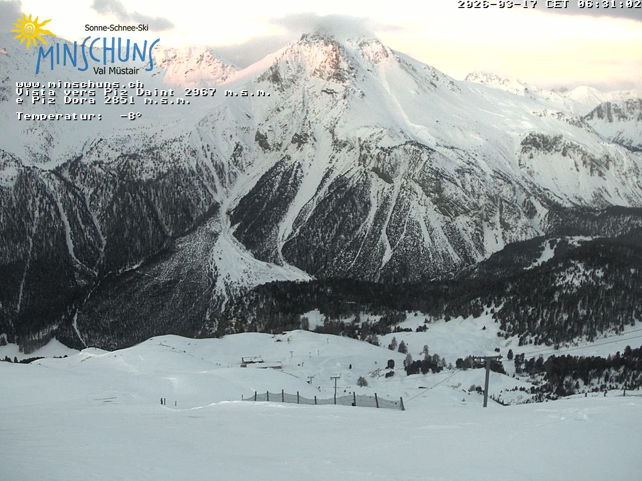 Archiv Foto Webcam Minschuns / Val Müstair