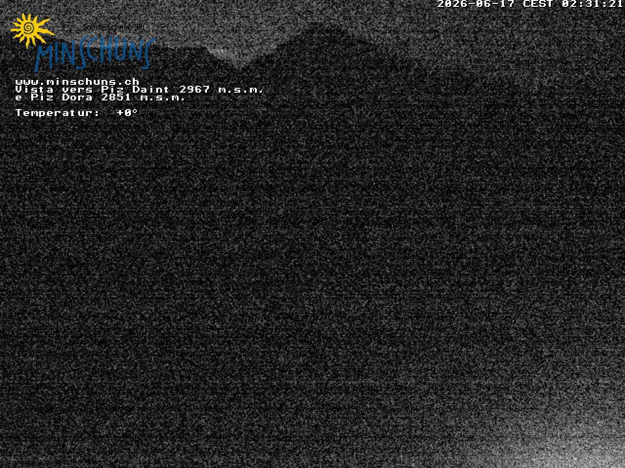 Archiv Foto Webcam Minschuns / Val Müstair