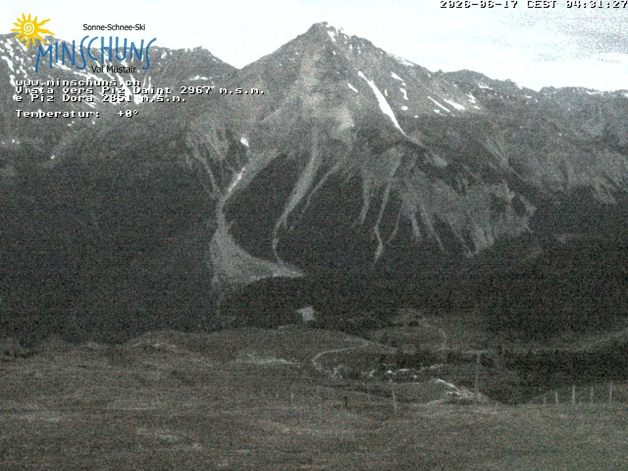 Archiv Foto Webcam Minschuns / Val Müstair