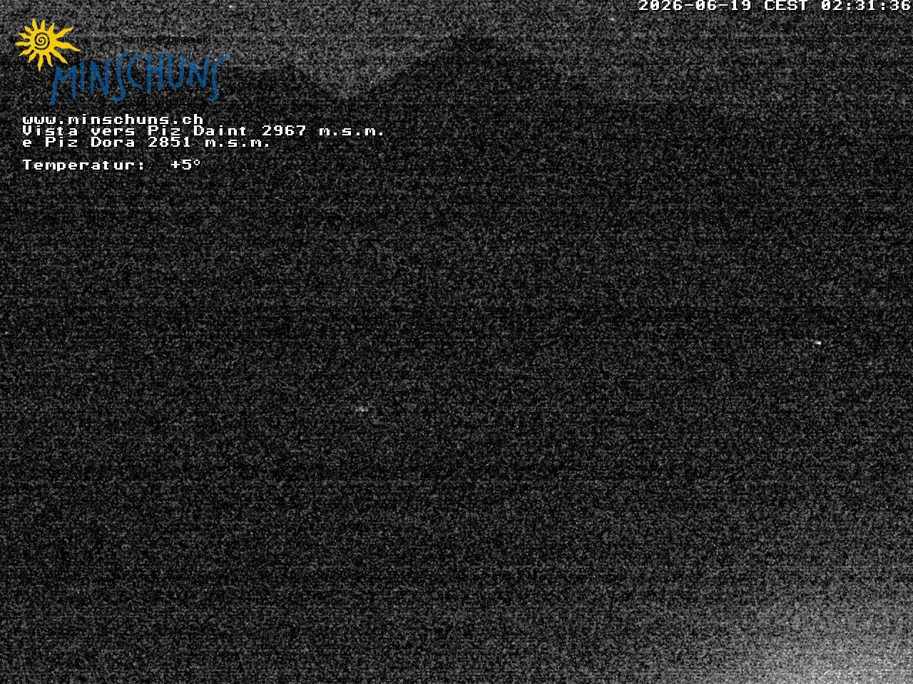 Archiv Foto Webcam Minschuns / Val Müstair