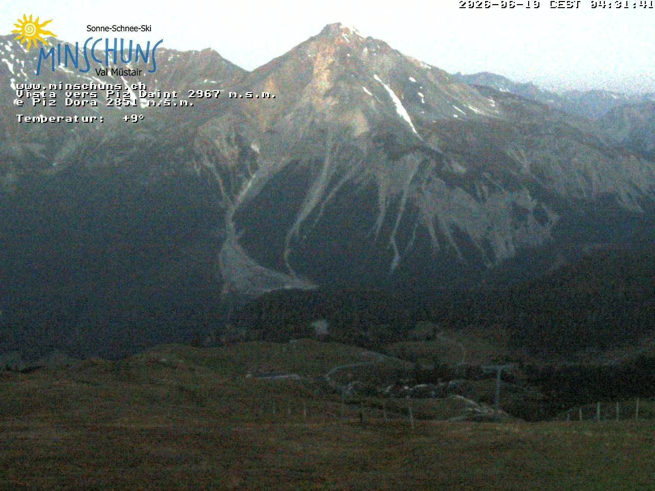 Archiv Foto Webcam Minschuns / Val Müstair