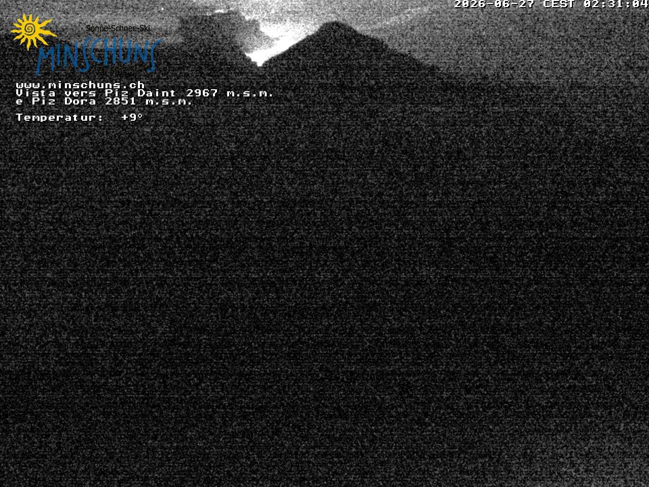 Archiv Foto Webcam Minschuns / Val Müstair