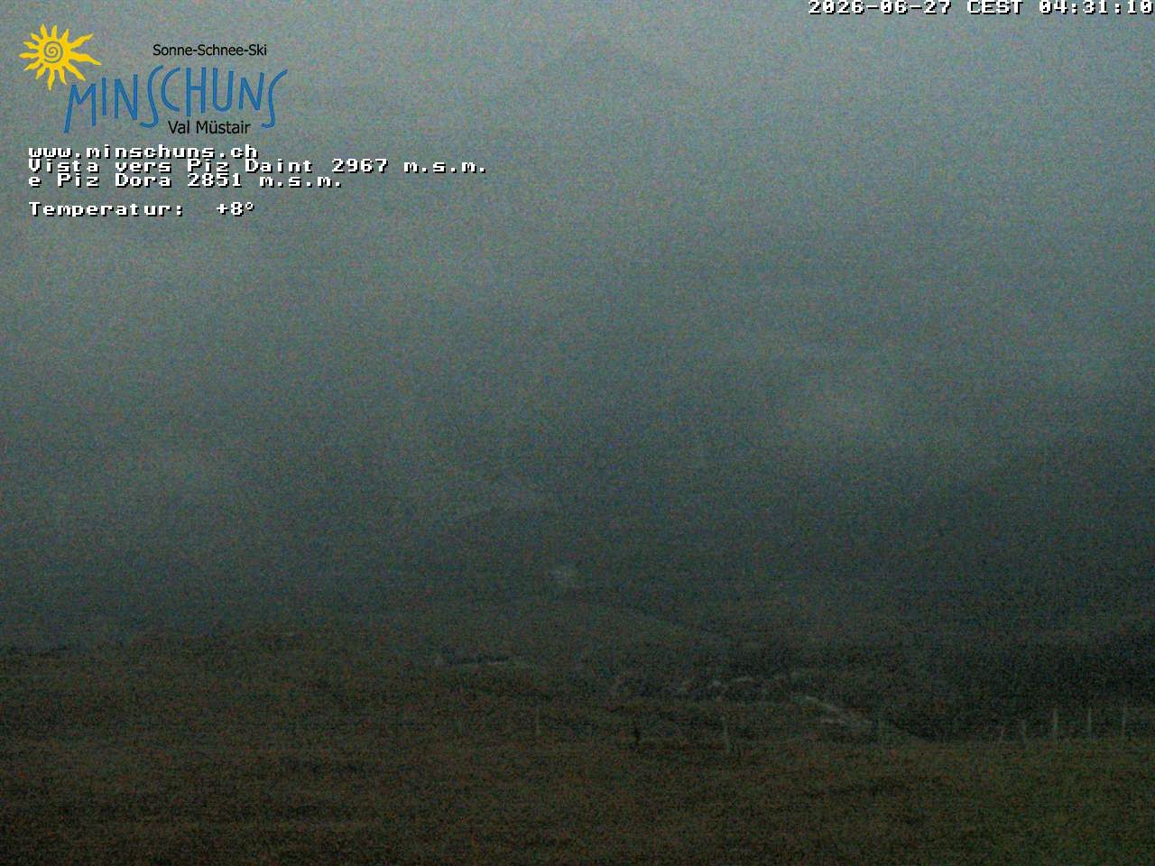 Archiv Foto Webcam Minschuns / Val Müstair