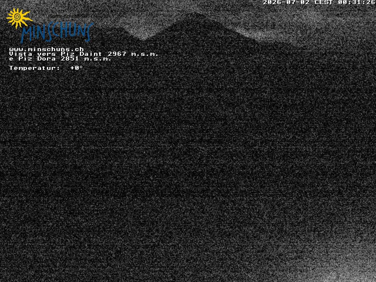Archiv Foto Webcam Minschuns / Val Müstair
