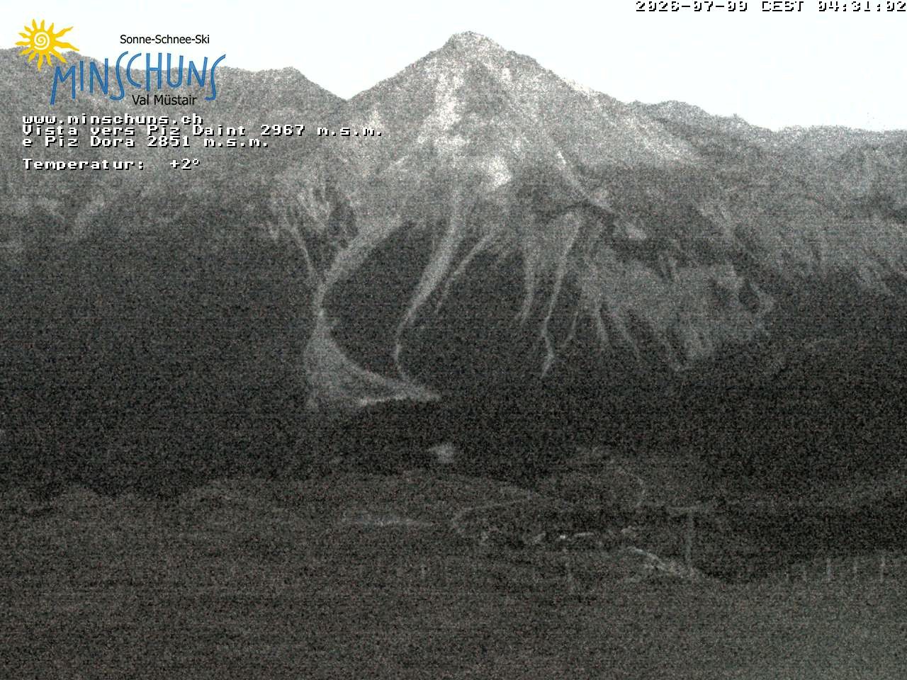 Archiv Foto Webcam Minschuns / Val Müstair