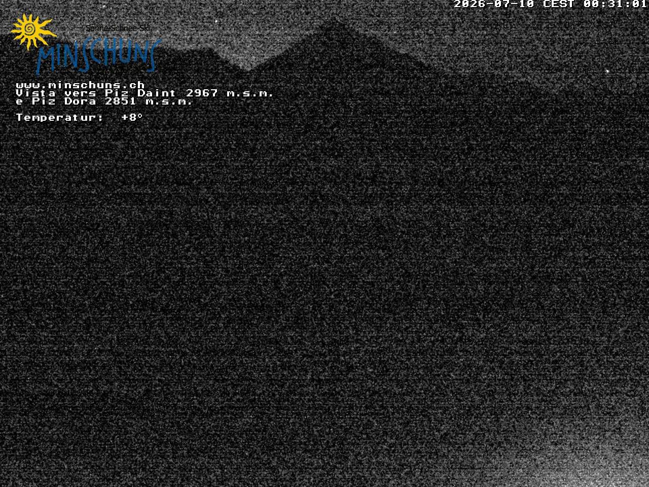 Archiv Foto Webcam Minschuns / Val Müstair