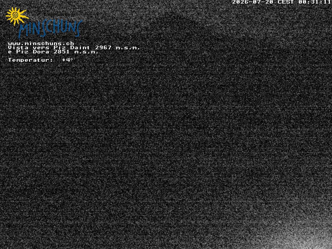 Archiv Foto Webcam Minschuns / Val Müstair