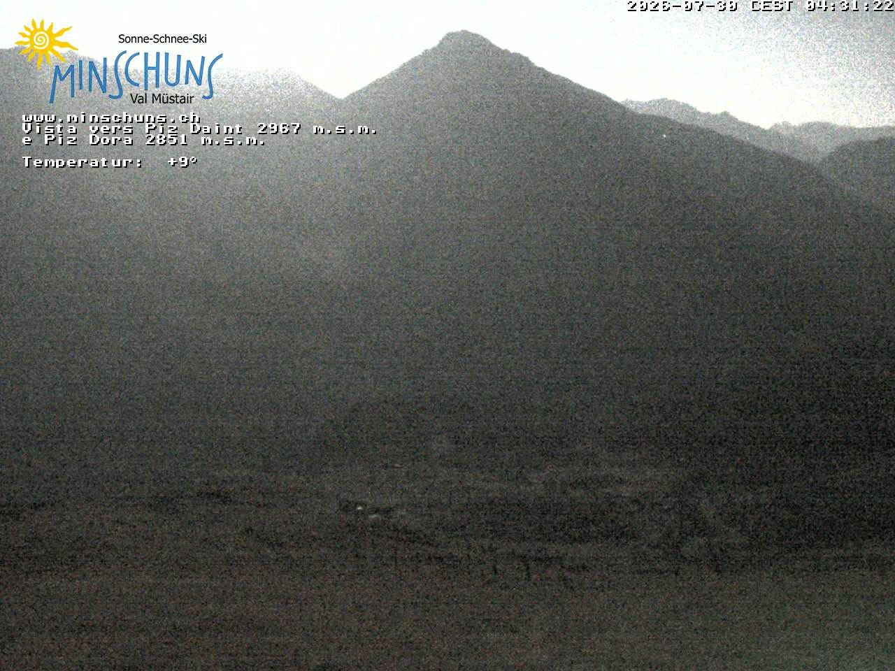 Archiv Foto Webcam Minschuns / Val Müstair