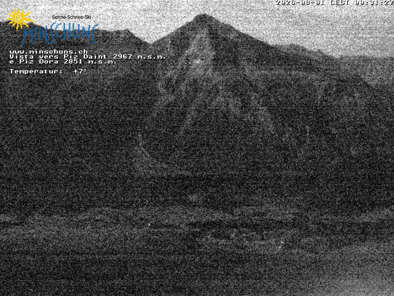 Archiv Foto Webcam Minschuns / Val Müstair