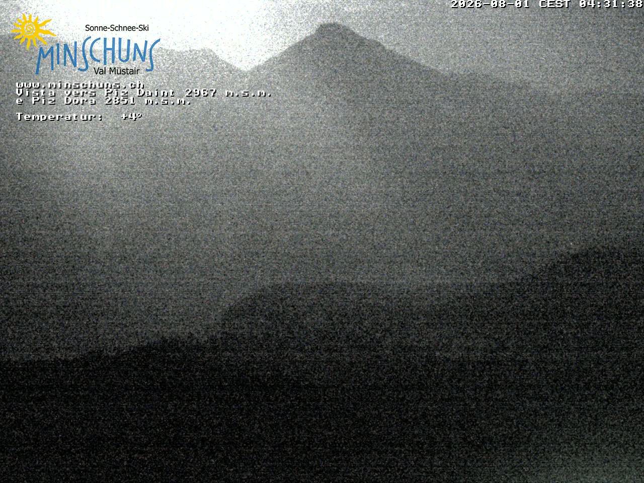Archiv Foto Webcam Minschuns / Val Müstair