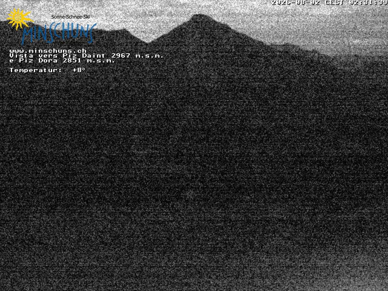 Archiv Foto Webcam Minschuns / Val Müstair