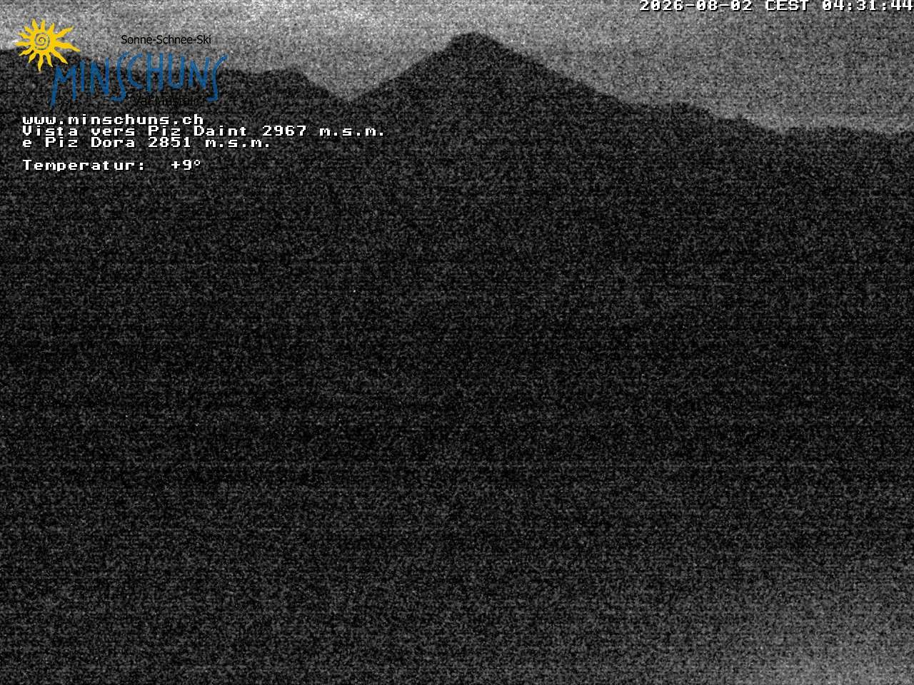 Archived image Webcam Minschuns / Val Müstair