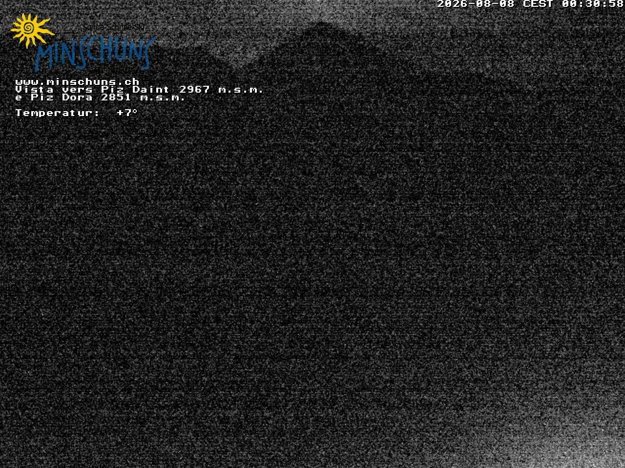 Archiv Foto Webcam Minschuns / Val Müstair