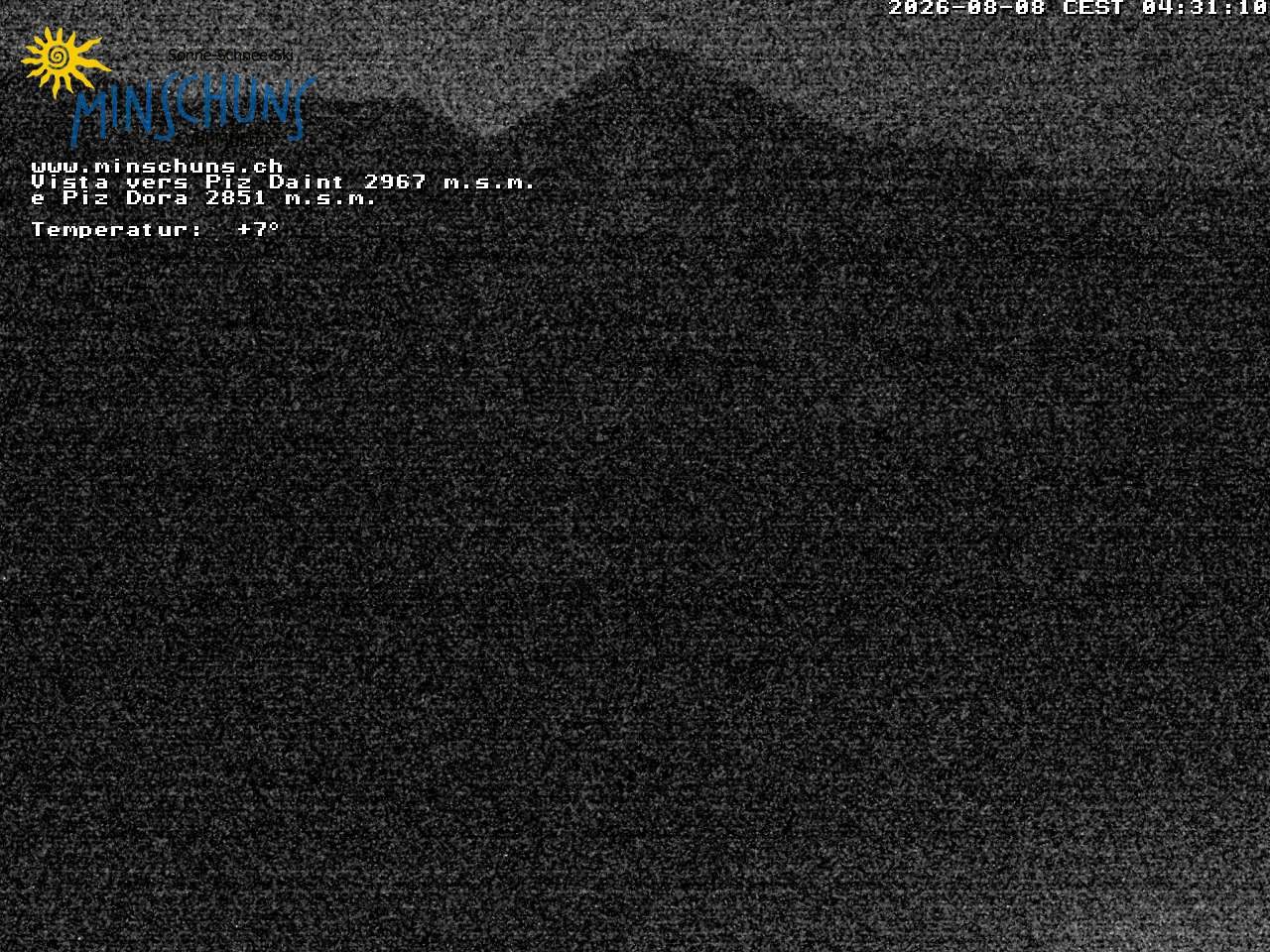 Archiv Foto Webcam Minschuns / Val Müstair