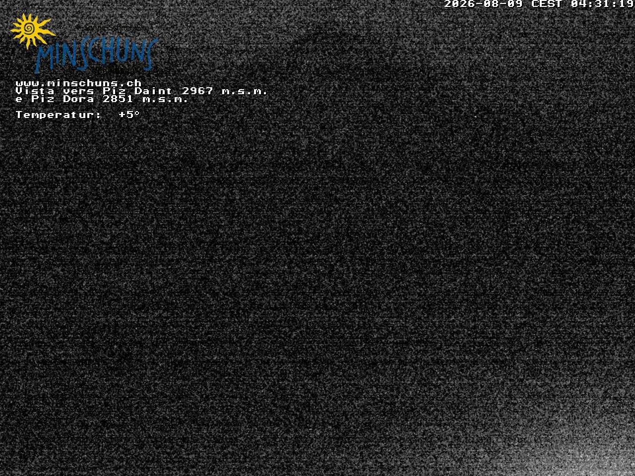 Archiv Foto Webcam Minschuns / Val Müstair