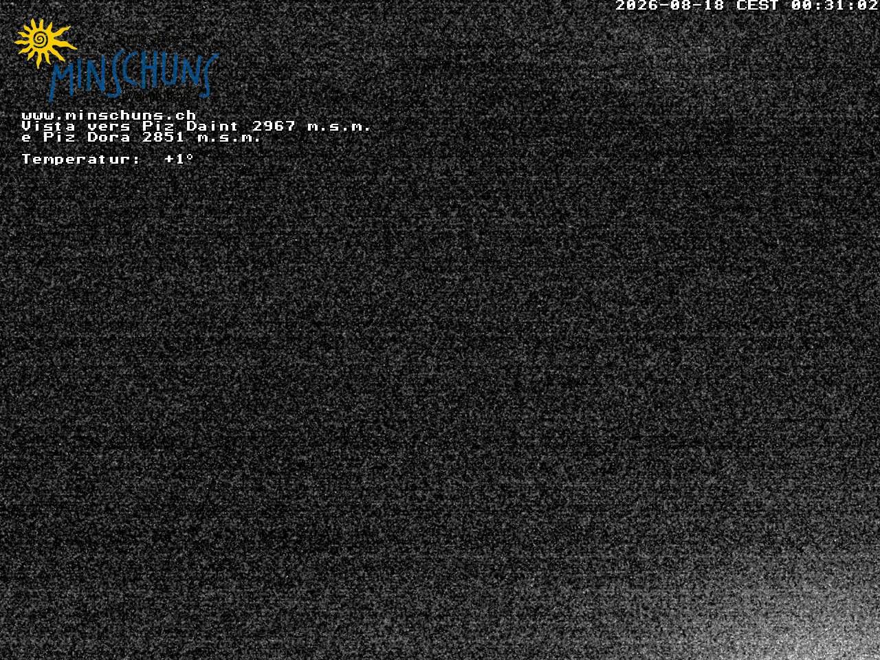 Archiv Foto Webcam Minschuns / Val Müstair