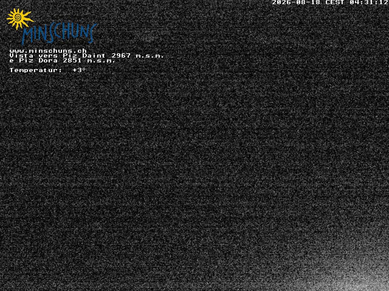 Archiv Foto Webcam Minschuns / Val Müstair