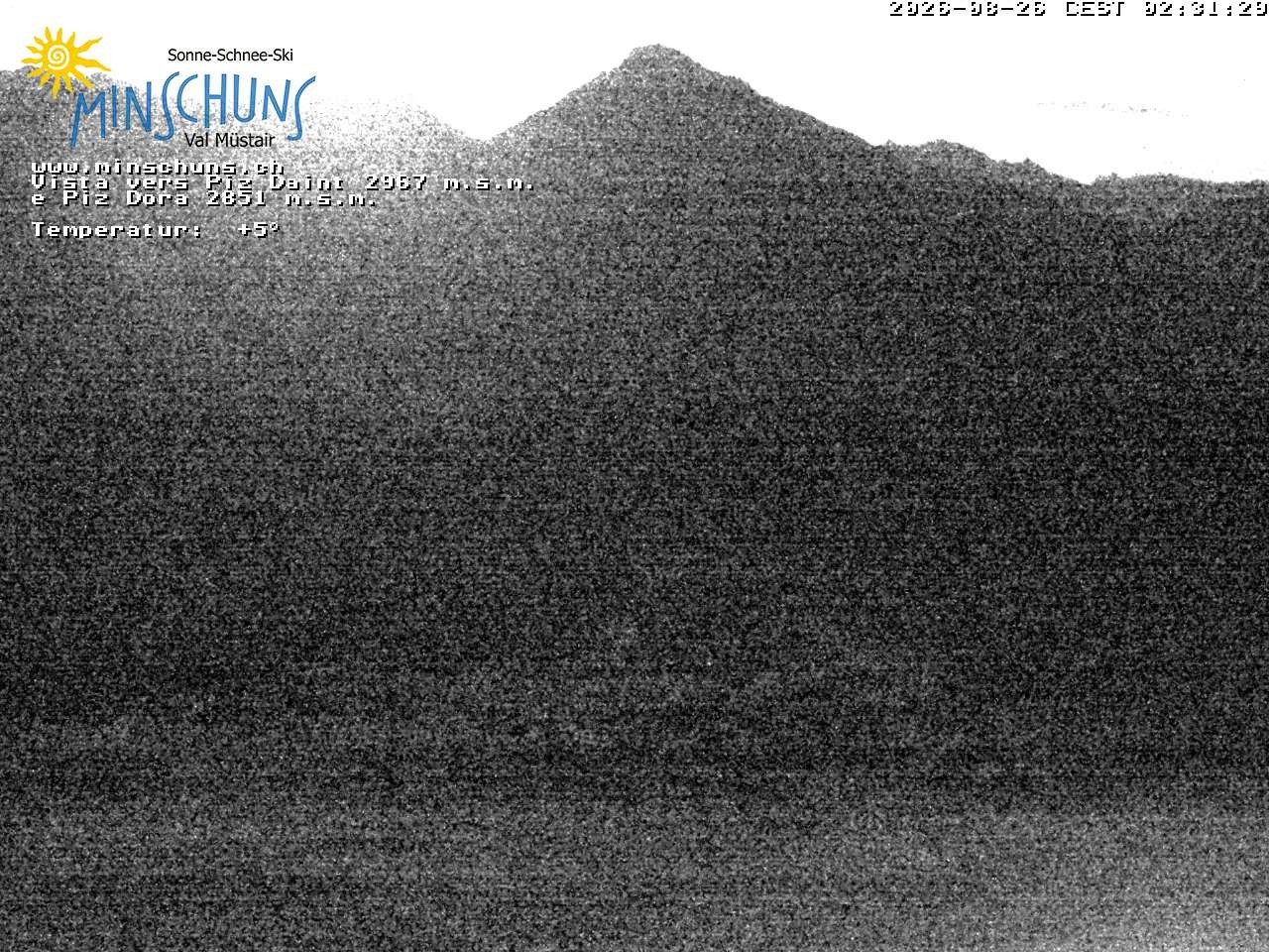 Archiv Foto Webcam Minschuns / Val Müstair