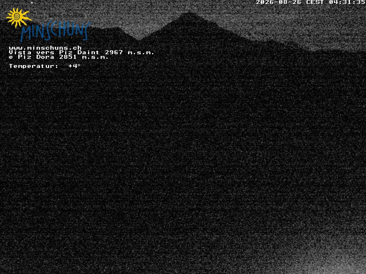 Archiv Foto Webcam Minschuns / Val Müstair