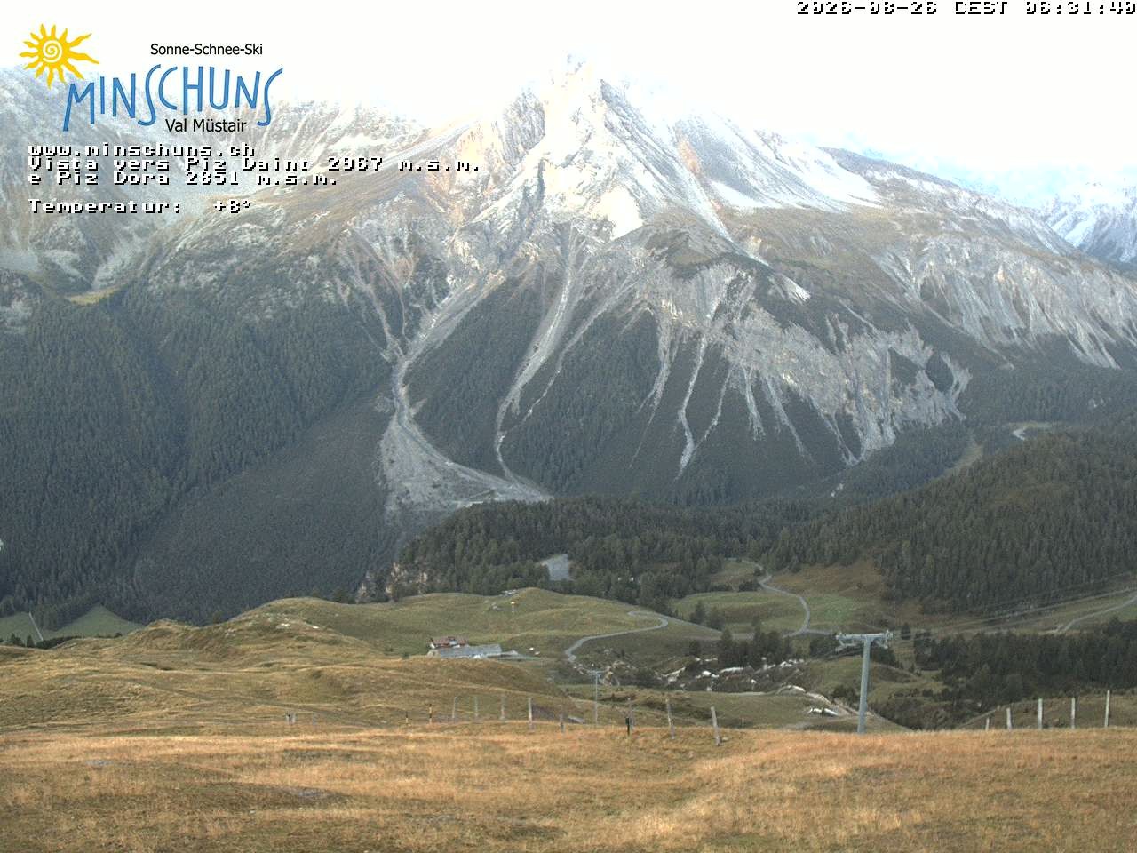 Archiv Foto Webcam Minschuns / Val Müstair