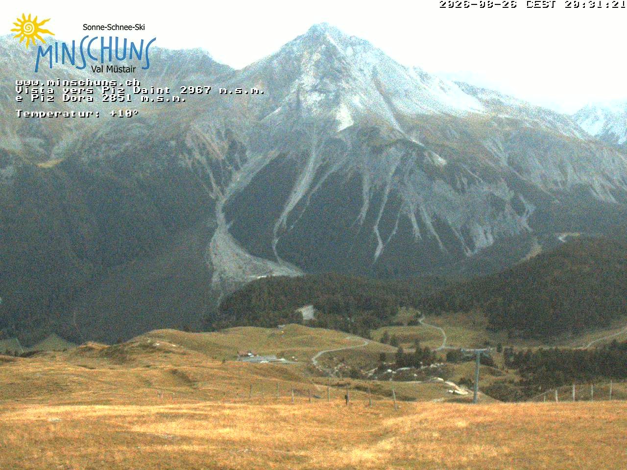 Archiv Foto Webcam Minschuns / Val Müstair