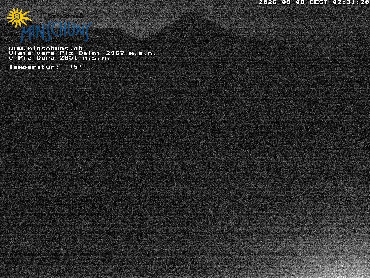 Archiv Foto Webcam Minschuns / Val Müstair