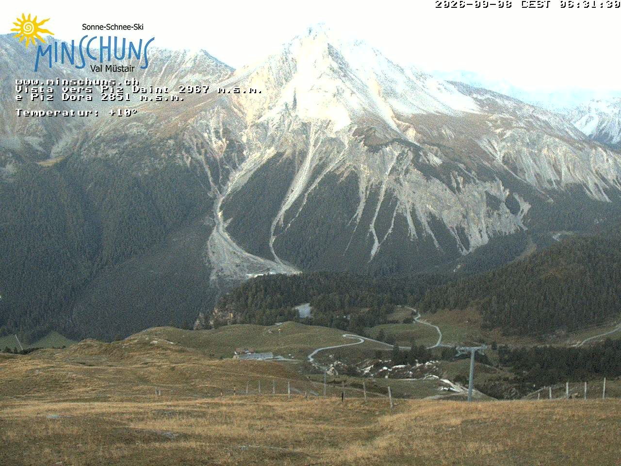Archiv Foto Webcam Minschuns / Val Müstair